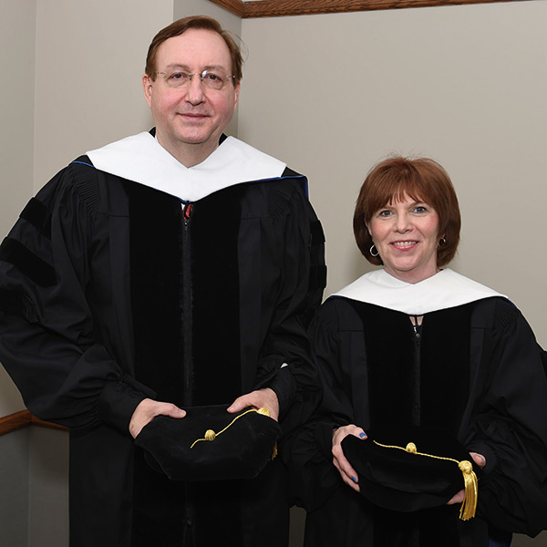 Glasers receive honorary degree