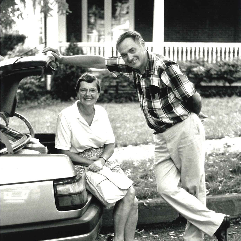 photo of Betty Ann and Ron ’53 Cherry