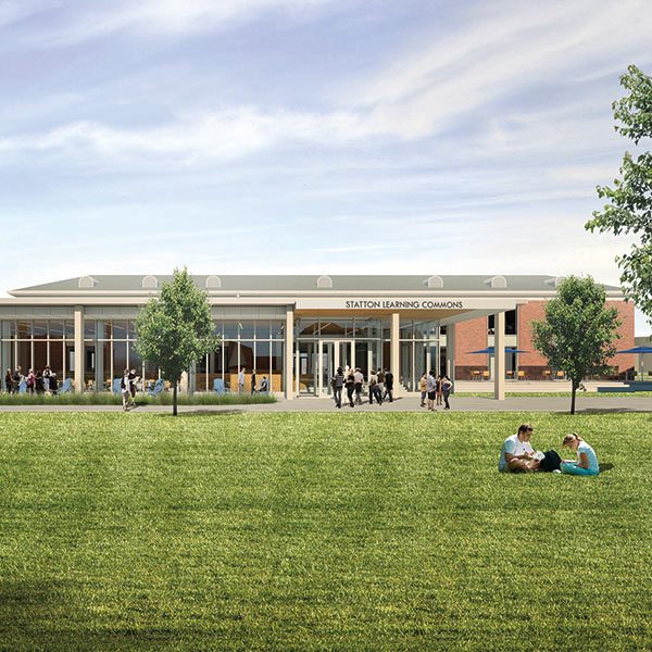 Learning commons exterior