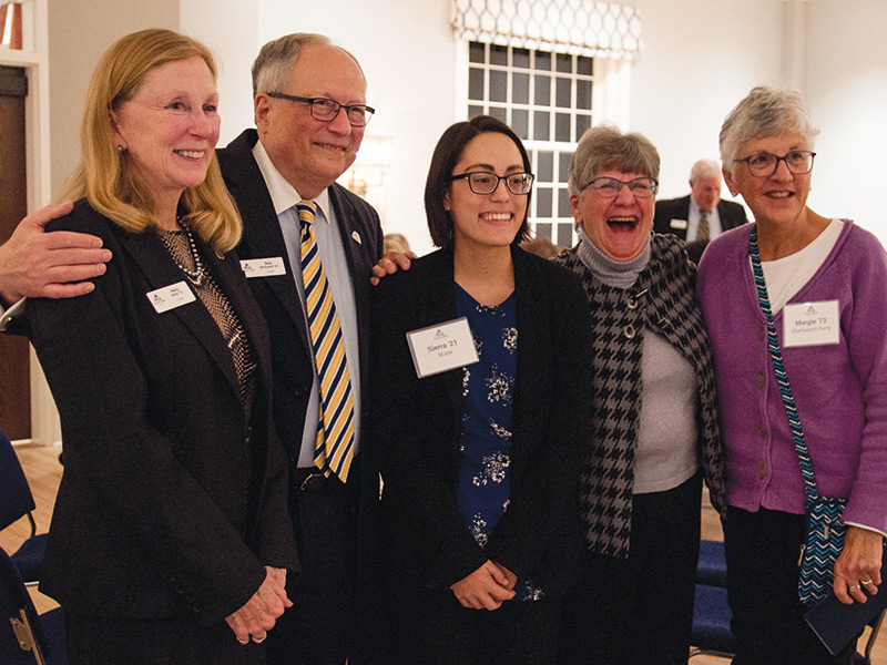 Trustee scholarship dinner photo