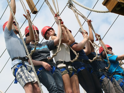 Plexus Ziplining at Juniata College