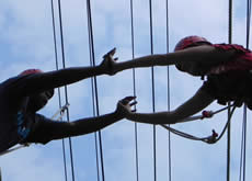 Plexus Ziplining at Juniata College