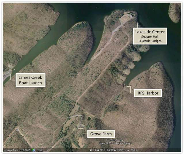 Junaita College field station map