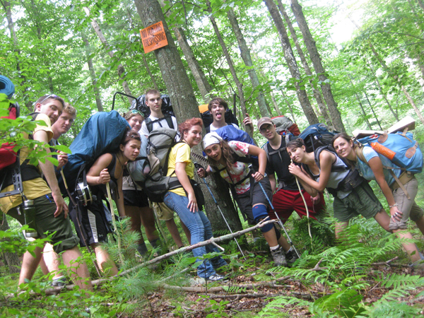 Backpacking at Juniata College