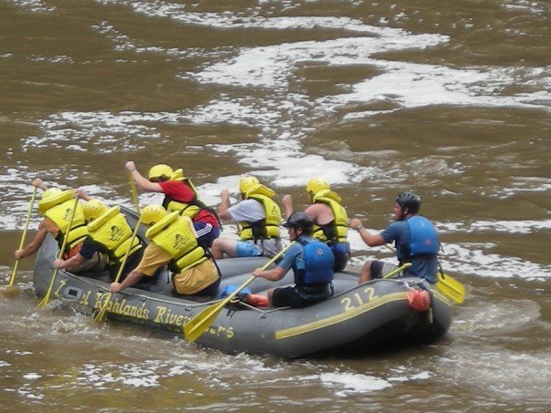 white water rafting